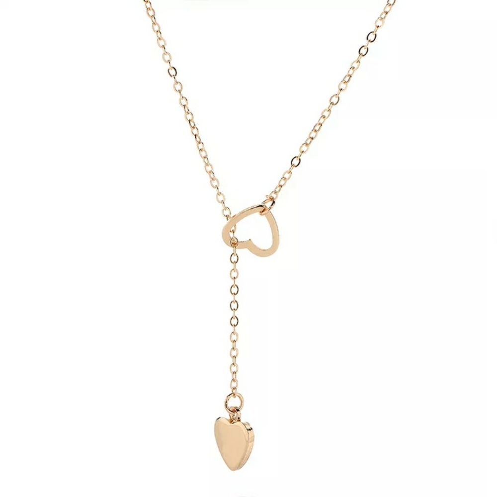 2/$29 Gold Y Necklace - Picture 3 of 5